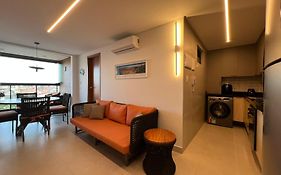 Apto completo em Cabedelo, proximo a João Pessoa com 2 quartos, cozinha completa e ar condicionado e varanda Gourmet